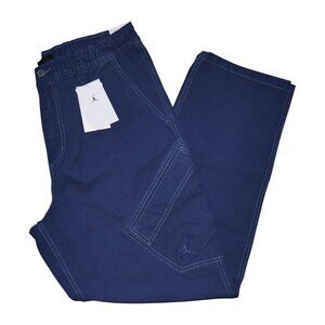 Nike Air Jordan Utility Cargo Pants Men’s Size L Navy Blue Canvas MJ Chicago NWT